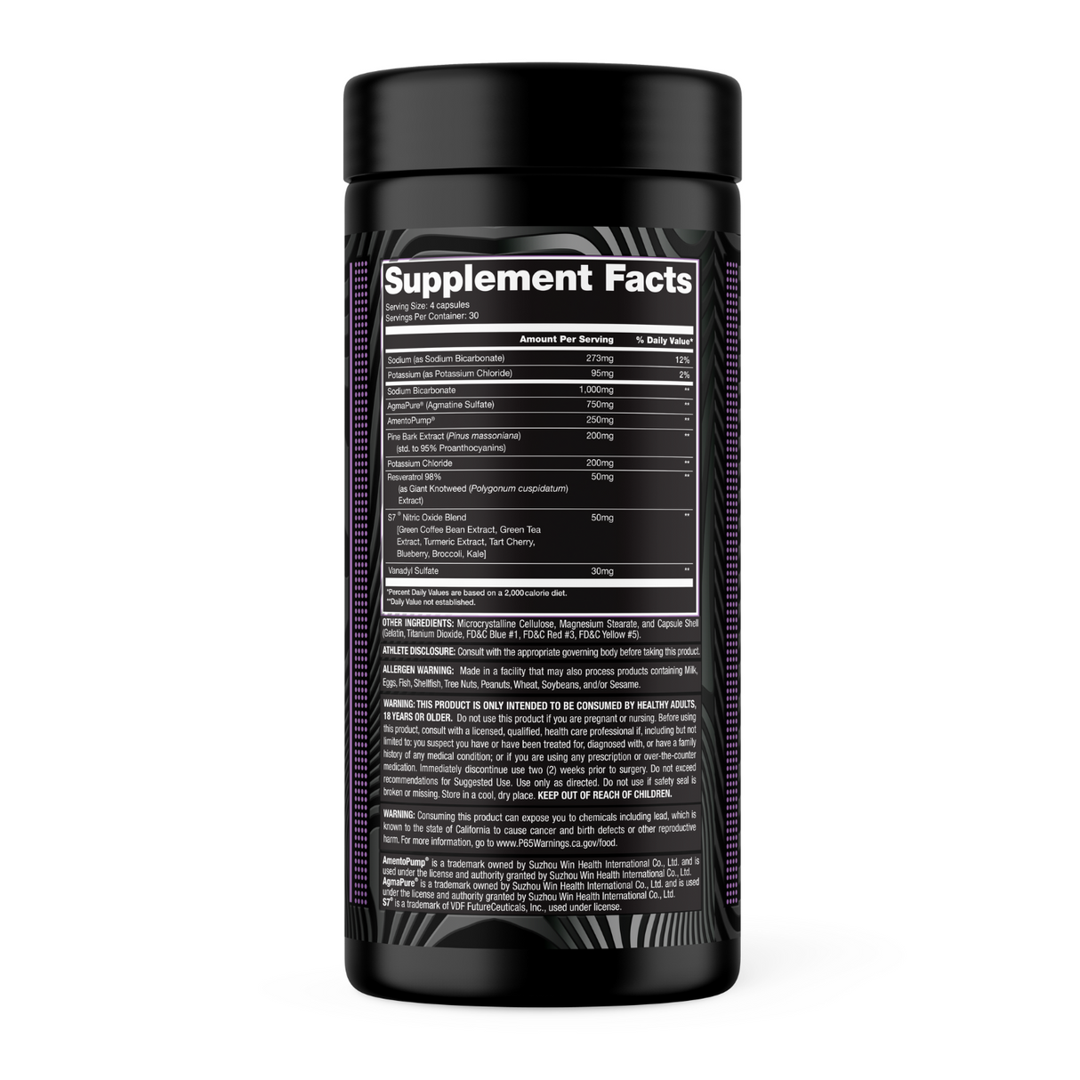 Alchemy Labs Pump 365 Label