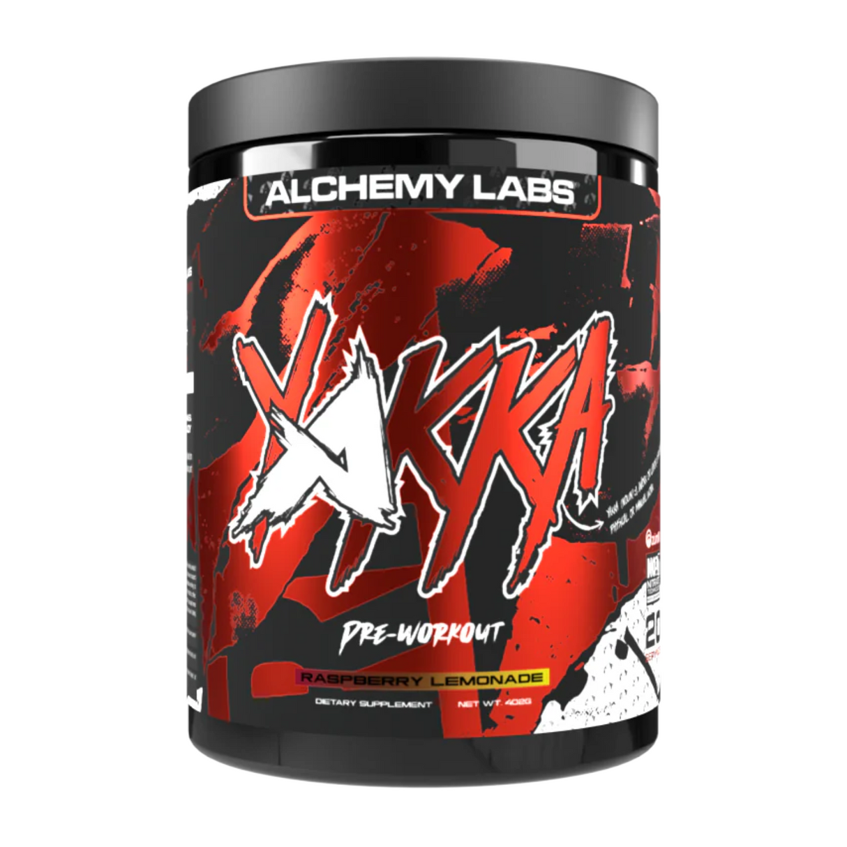 Alchemy Labs Yakka Pre-Workout, 20 Servings - Raspberry Lemonade
