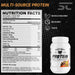 Black Magic Supply Training And Recovery Stack - Multi Source Proteine - Supplement Facts