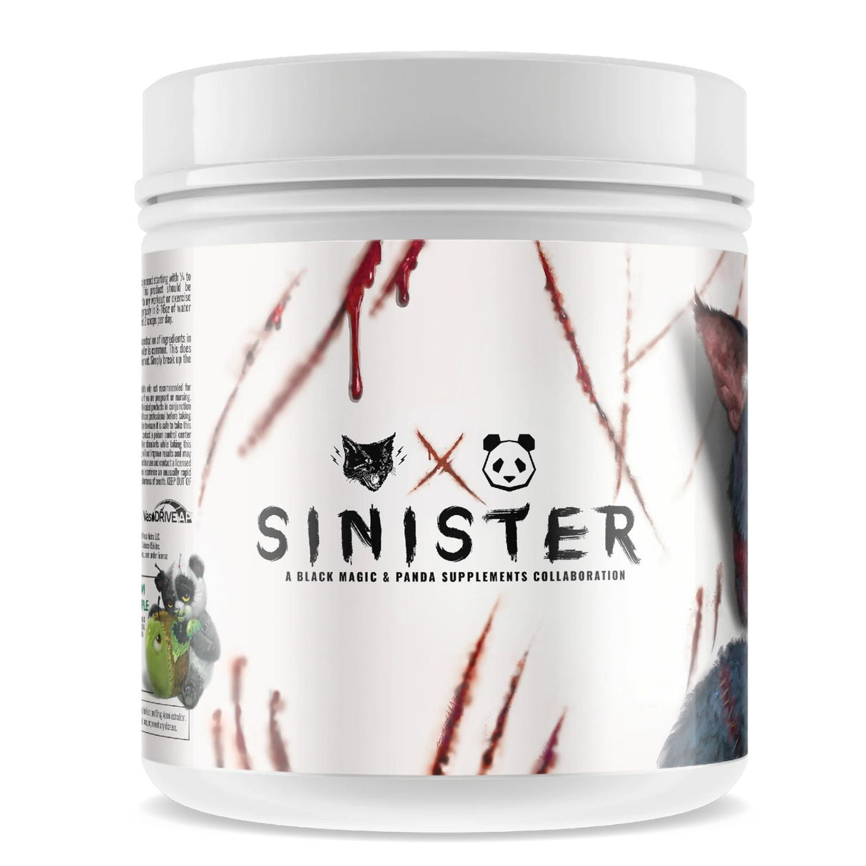 Panda x Black Magic Sinister Pre-Workout, Kiwi Apple