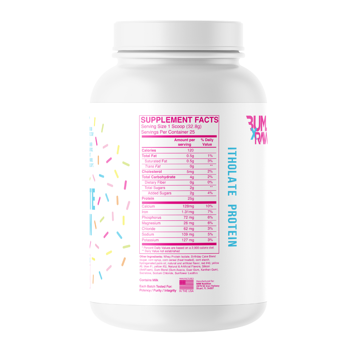 Raw CBUM Itholate Protein