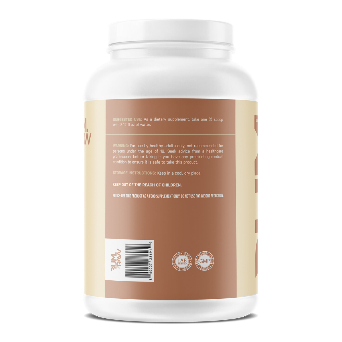 Raw CBUM Itholate Protein