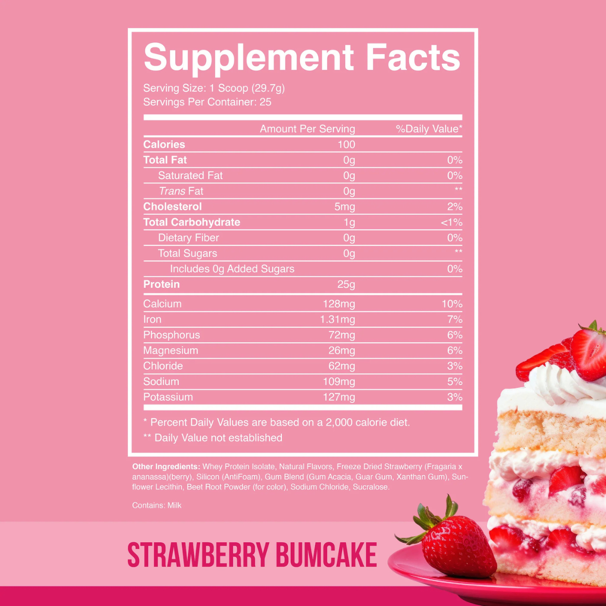 Raw CBUM Itholate Protein