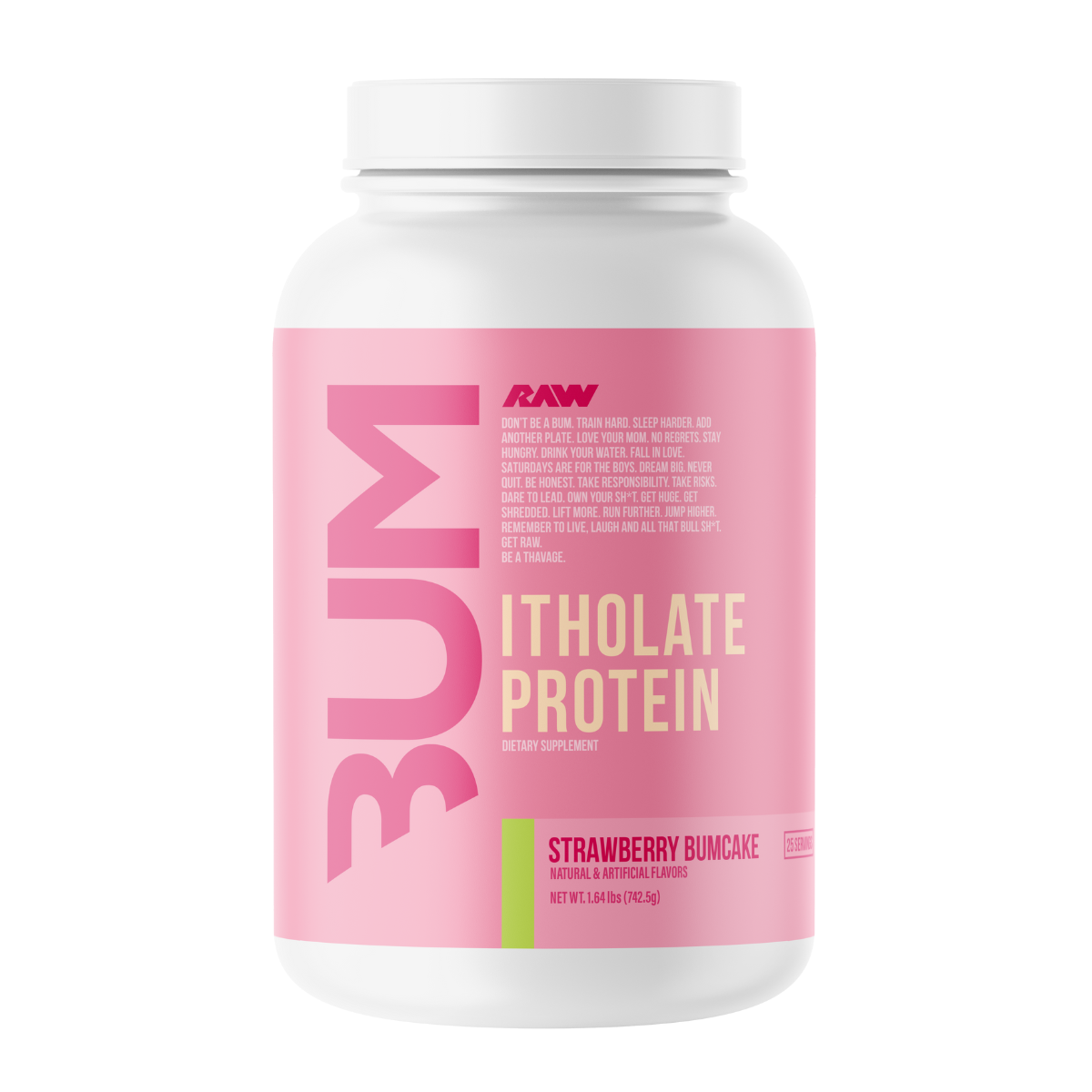 Raw CBUM Itholate Protein