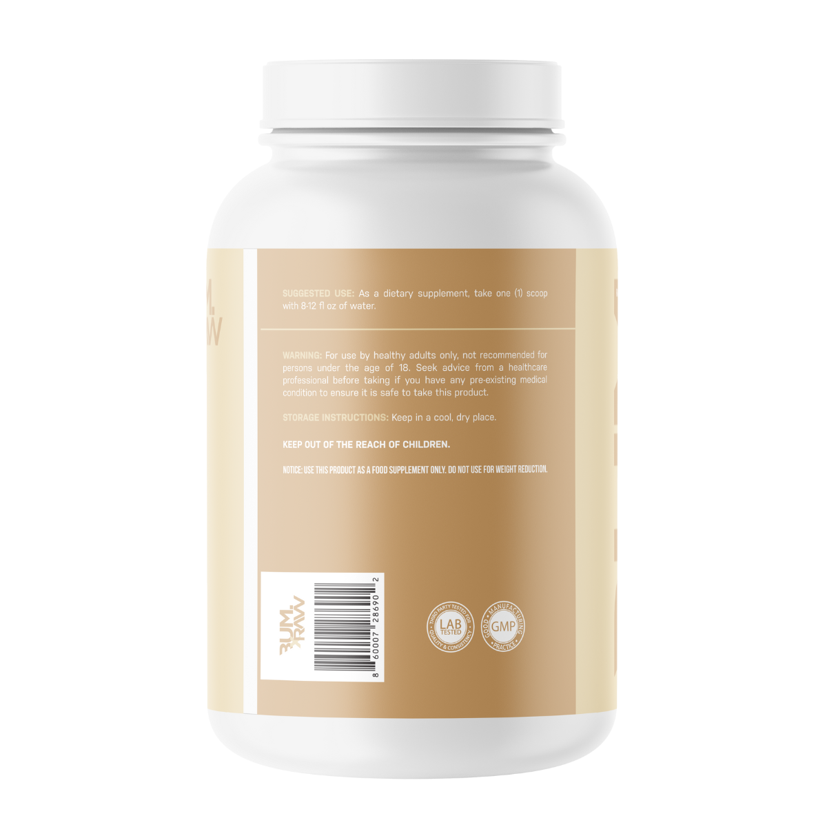 Raw CBUM Itholate Protein