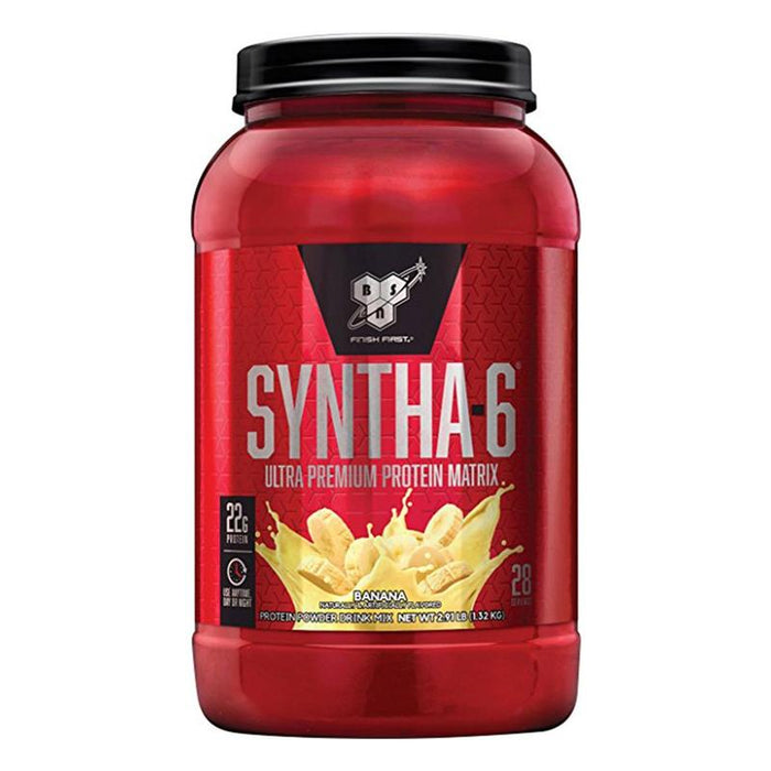 BSN Syntha-6 Premium whey protein powder-Banana