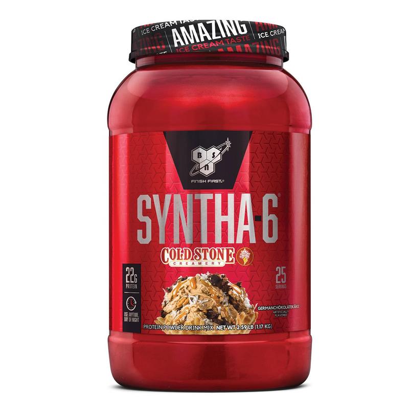 BSN Syntha-6 Cold Stone Creamery protein powder-Birthday Cake Remix