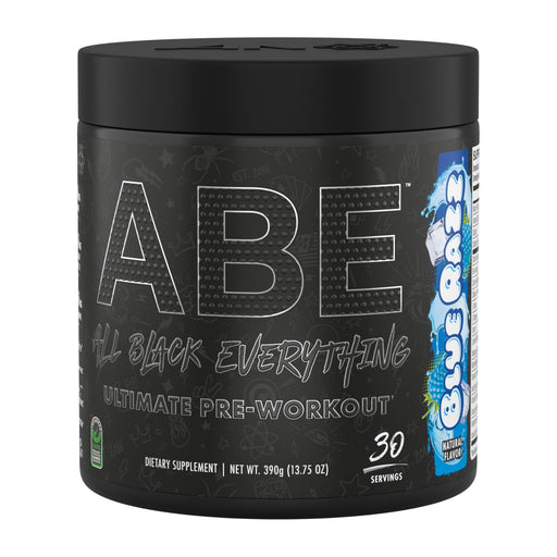 ABE All Black Everything Pre Workout, Blue Razz 30 Servings