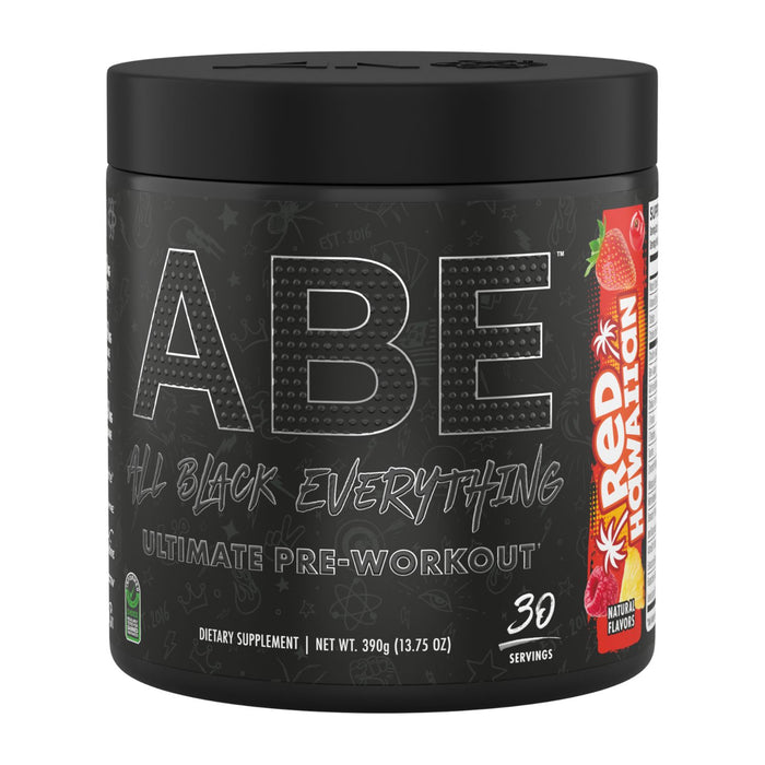 ABE All Black Everything Pre Workout, Red Hawaiian 30 Servings