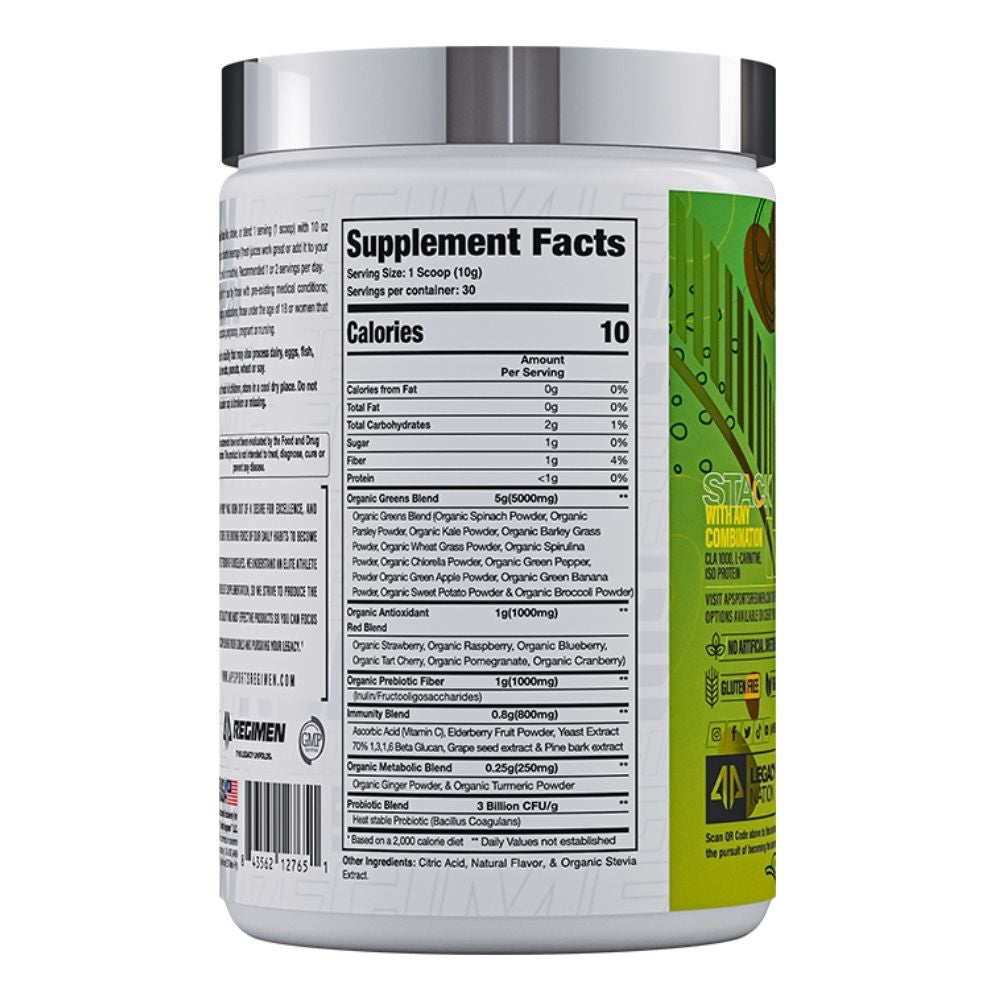 Alpha Prime Supps Greens & Fruits + Immune