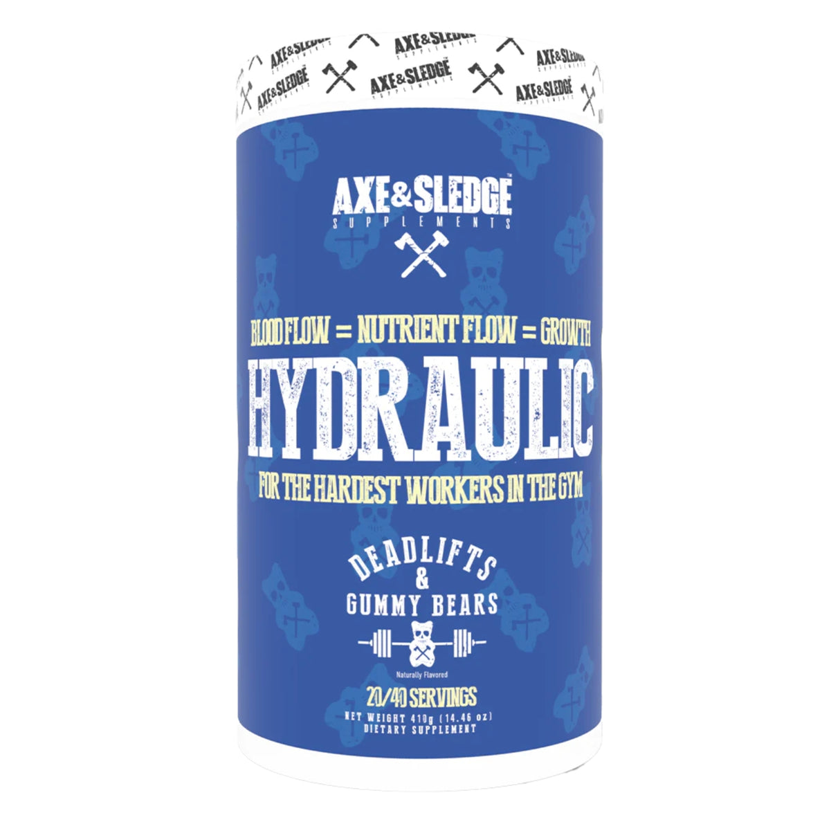 Axe & Sledge Hydraulic 20/40 Servings - Deadlift And Gummy Bears