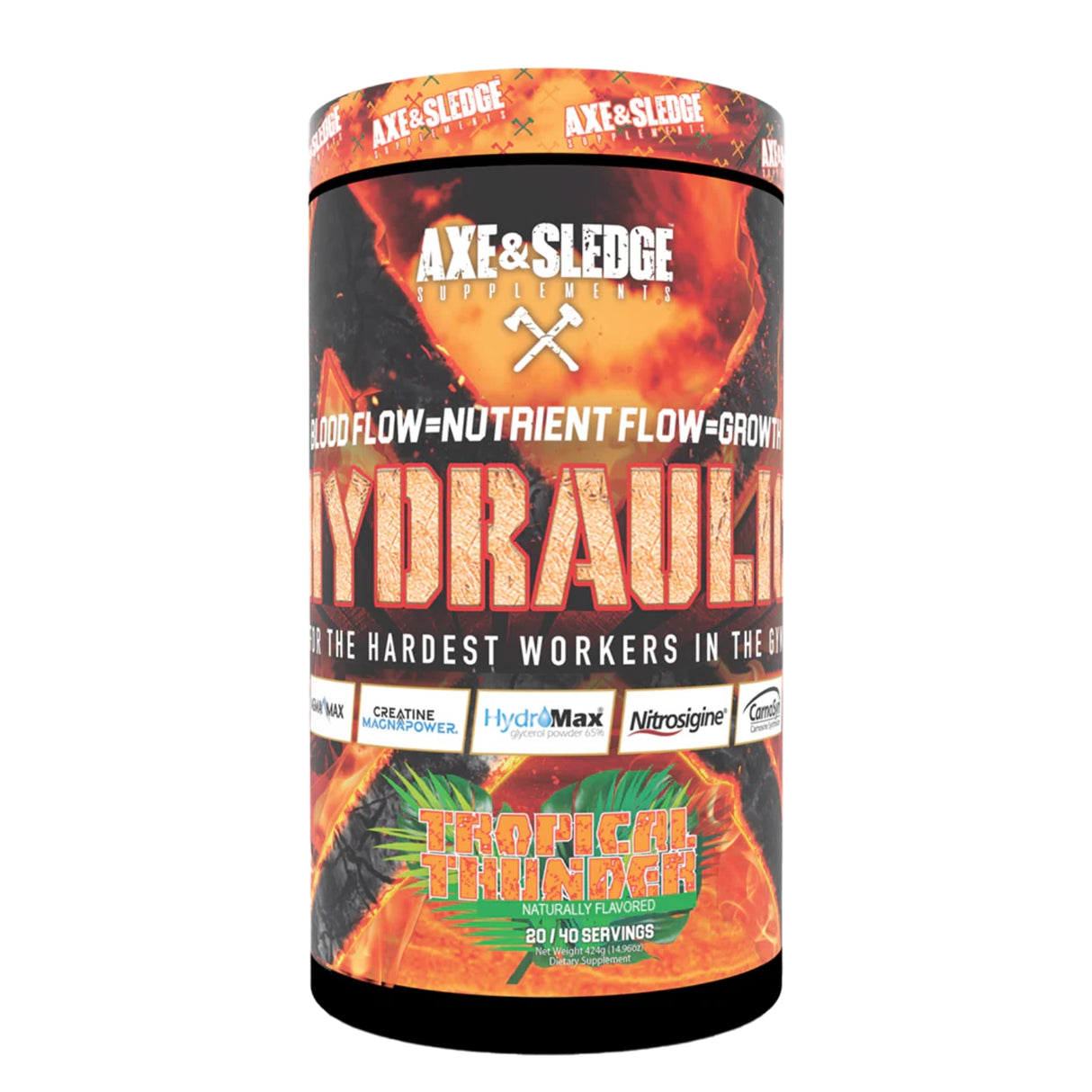 Axe & Sledge Hydraulic 20/40 Servings - Tropical Thunder