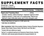 Betancourt Nutrition Ripped Juice EX2 Supplement Facts