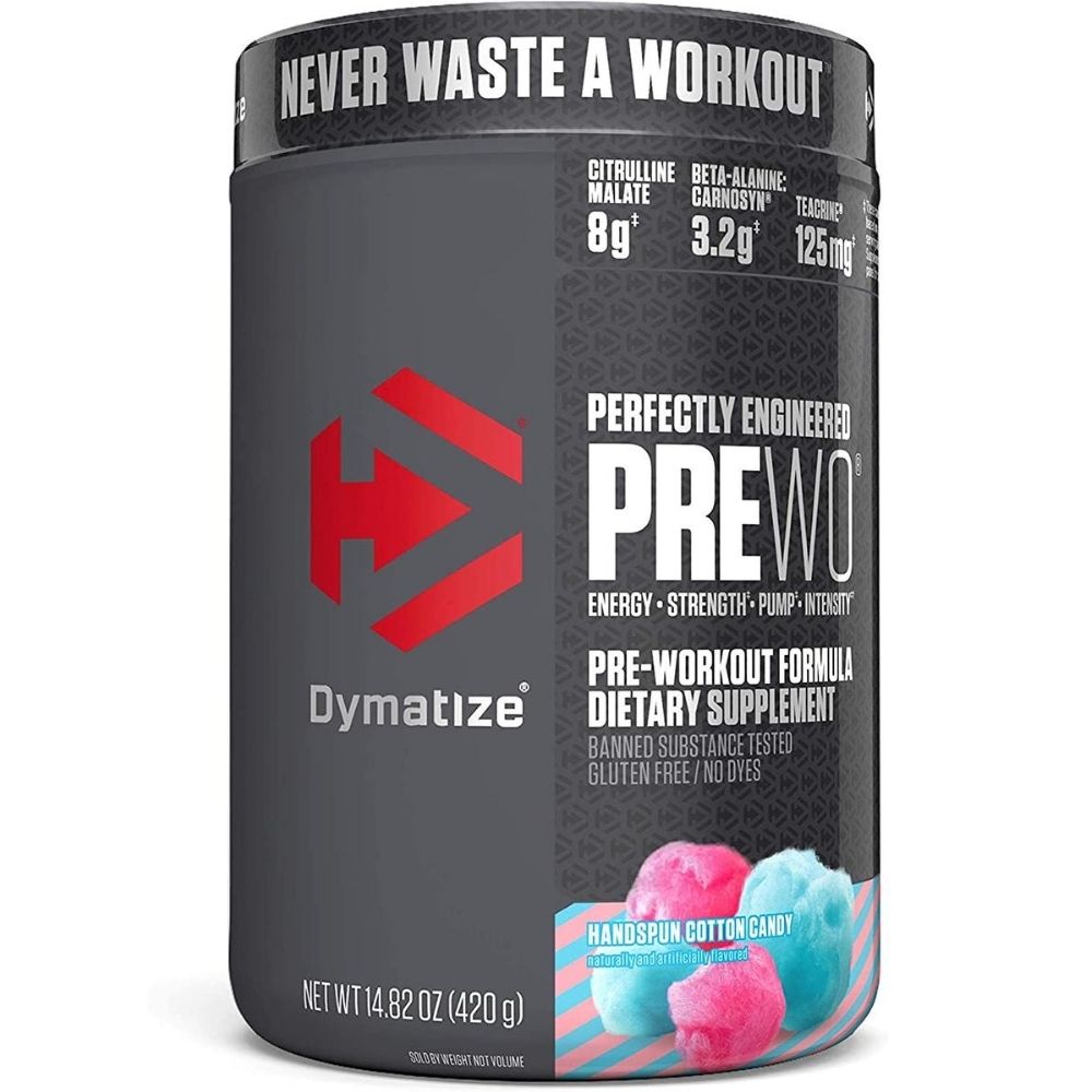 Dymatize Pre W.O. - Handspun Cotton Candy