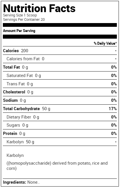 EFX Sports Karbolyn Fuel