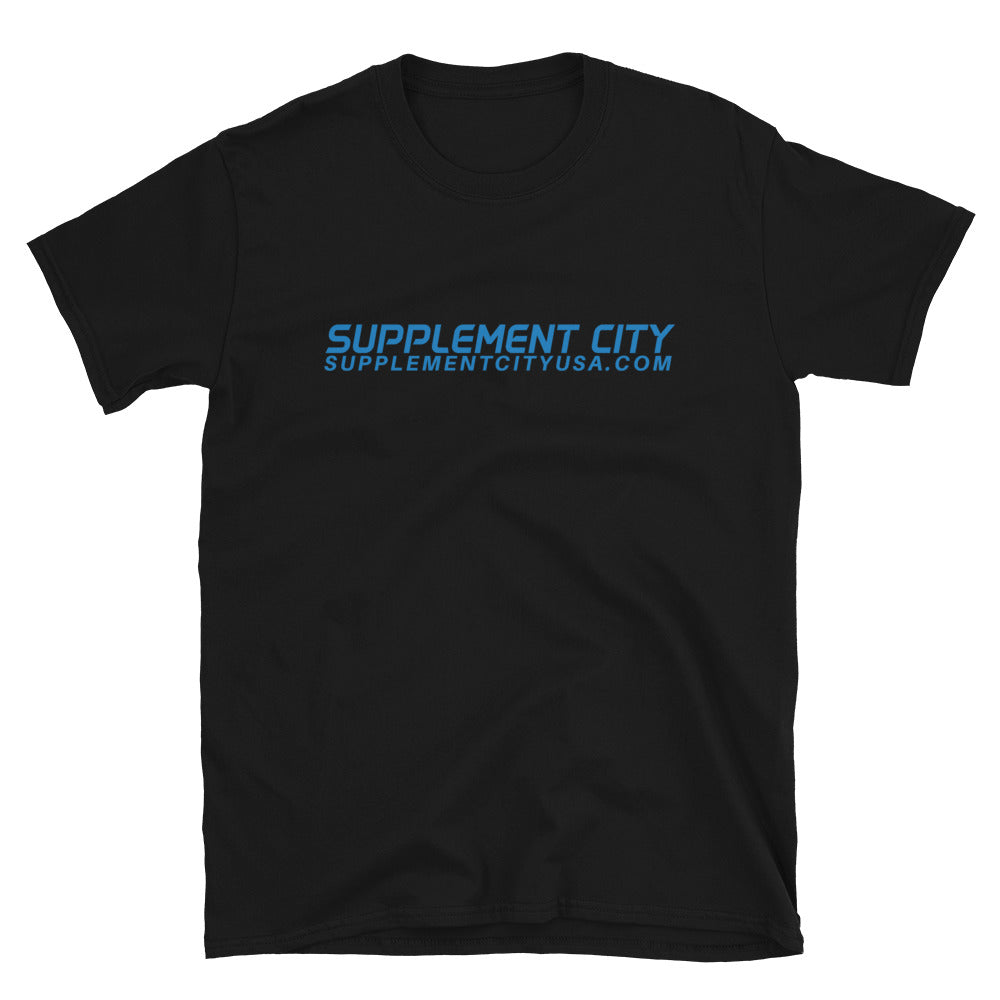 Supplement City Blue Tee