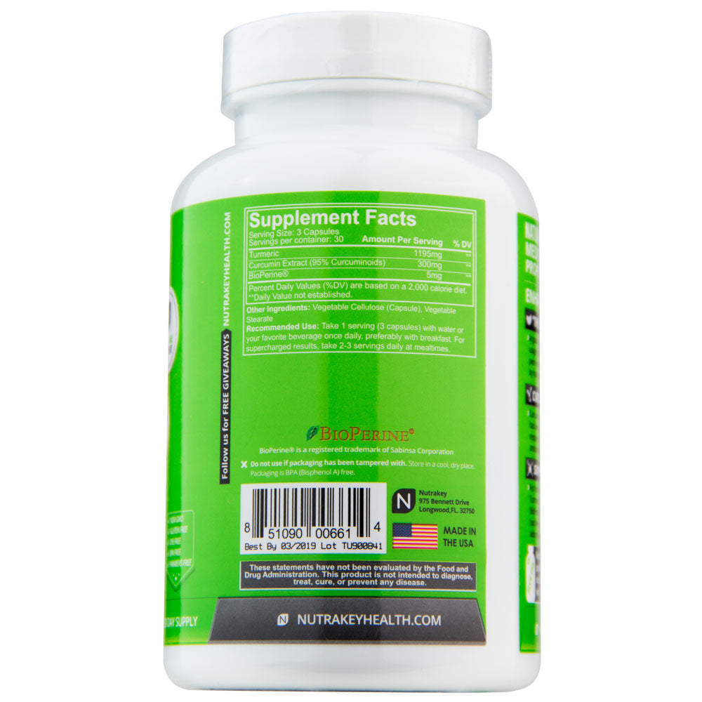 Nutrakey Turmeric Curcumin