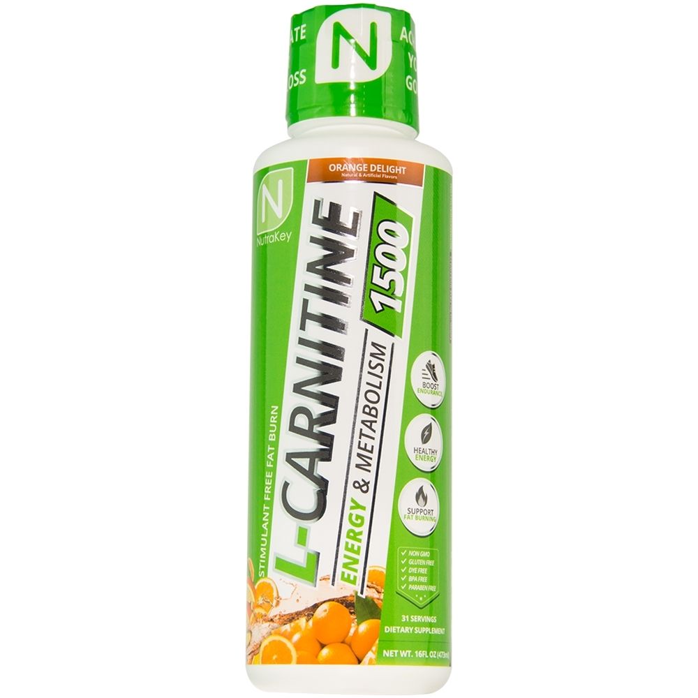 Nutrakey L-Carnitine 1500 - Orange Delight