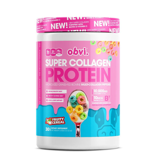 Obvi Super Collagen Protein, Fruity Cereal