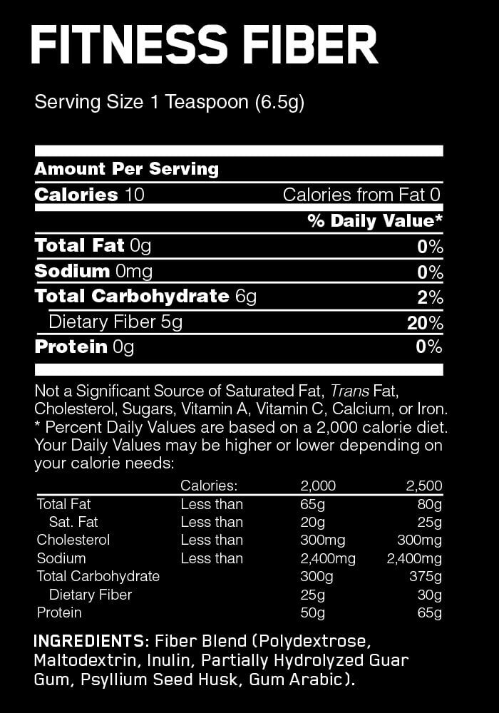 Optimum Nutrition Fitness Fiber
