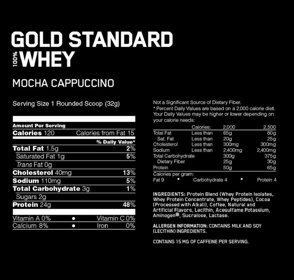 Optimum Nutrition Gold Standard 100% Whey Protein