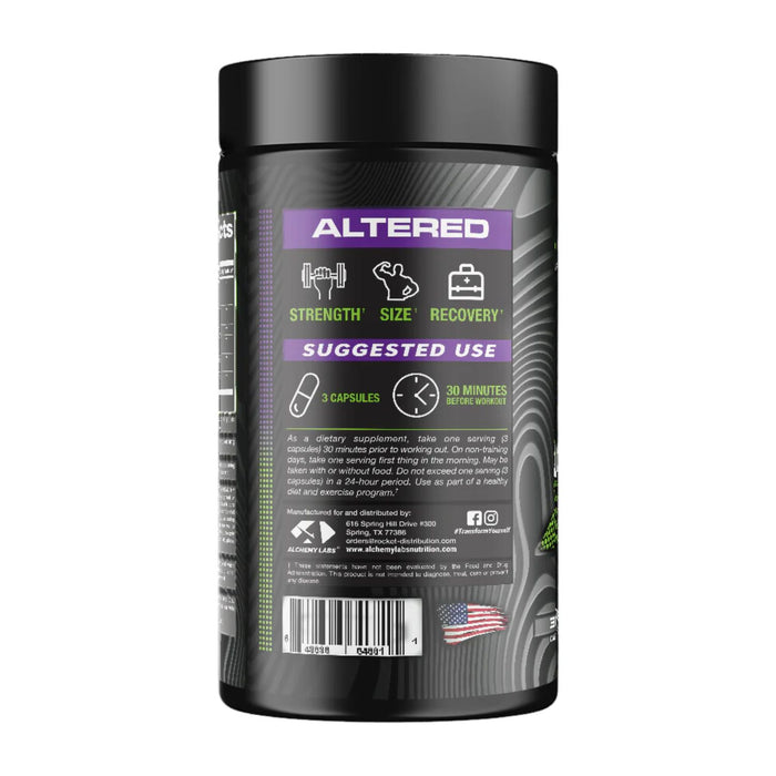 Alchemy Labs Altered - 30 servings - Side View