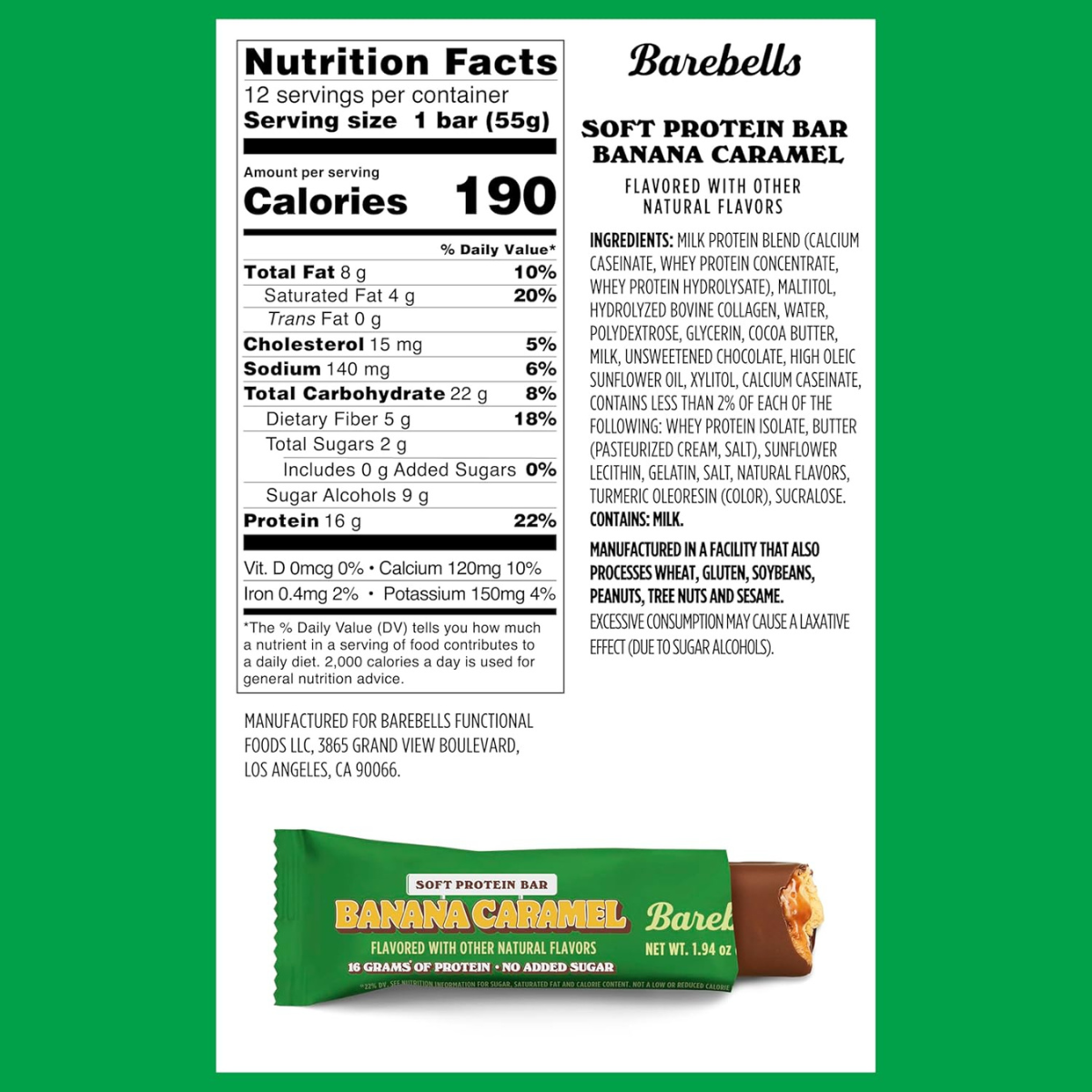 Barebells Soft Protein Bar