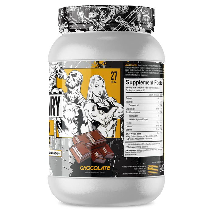 Condemned Labz Commissary Whey Protein - 27 Servings, Chocolate