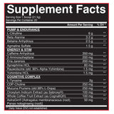 Condemned Labz Souls 4 Sale Pre-Workout, Golden Grapefruit Supplement Facts