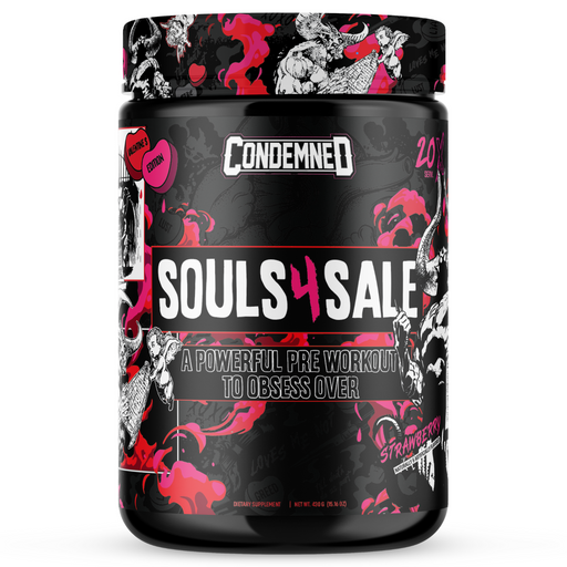 Condemned Labz Souls 4 Sale, Strawberry - 20 Servings