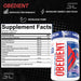 MuscleForce Ultimate Pre-Workout Stack - Obedient Supplement Facts
