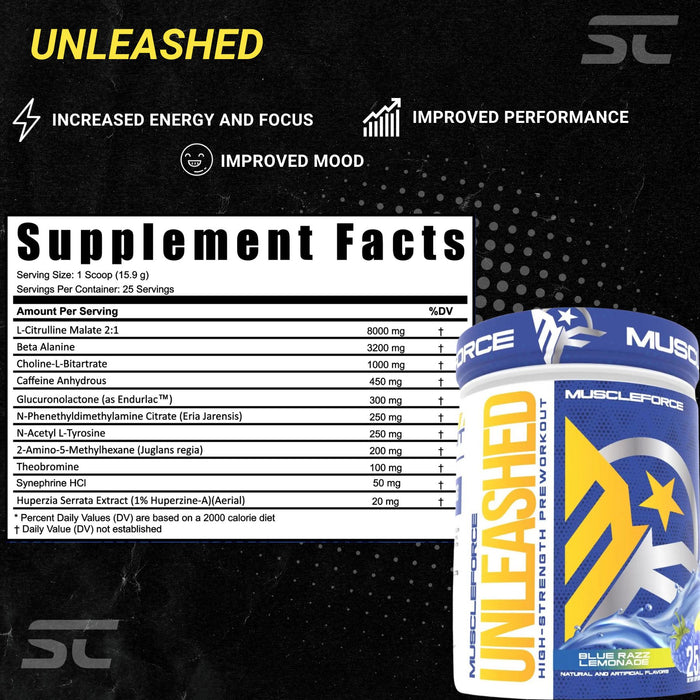 MuscleForce Ultimate Pre Workout Stack — Supplement City USA