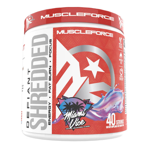 MuscleForce Defiant Shredded - Miami Vice 20/40 Servings
