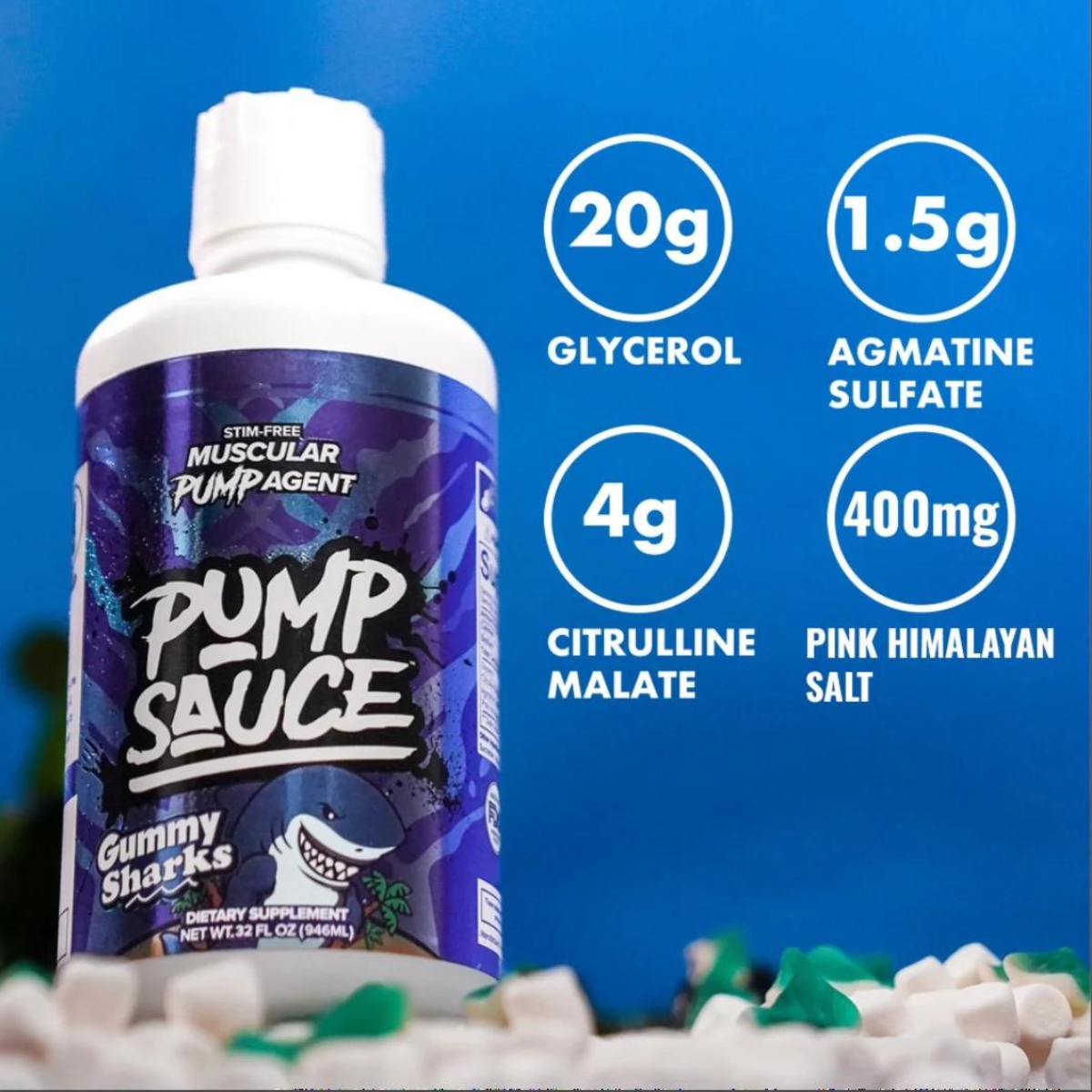 Pump Sauce Stim-Free Pre-Workout ingredients