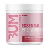 RAW Nutrition CBUM Essential Pre-Workout 30 Servings - Raspberry Creamthickle