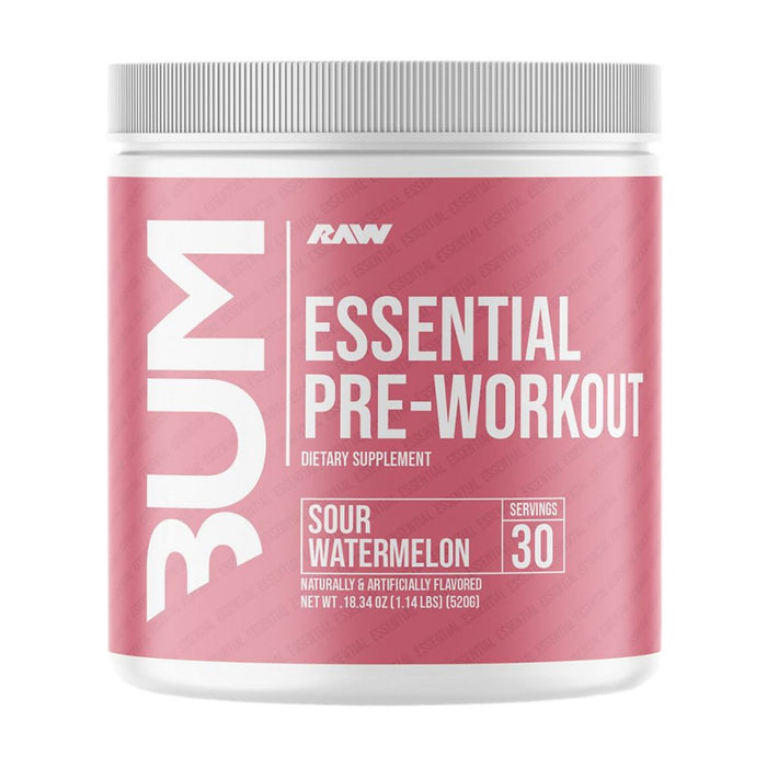 RAW Nutrition CBUM Essential Pre-Workout 30 Servings - Sour Watermelon