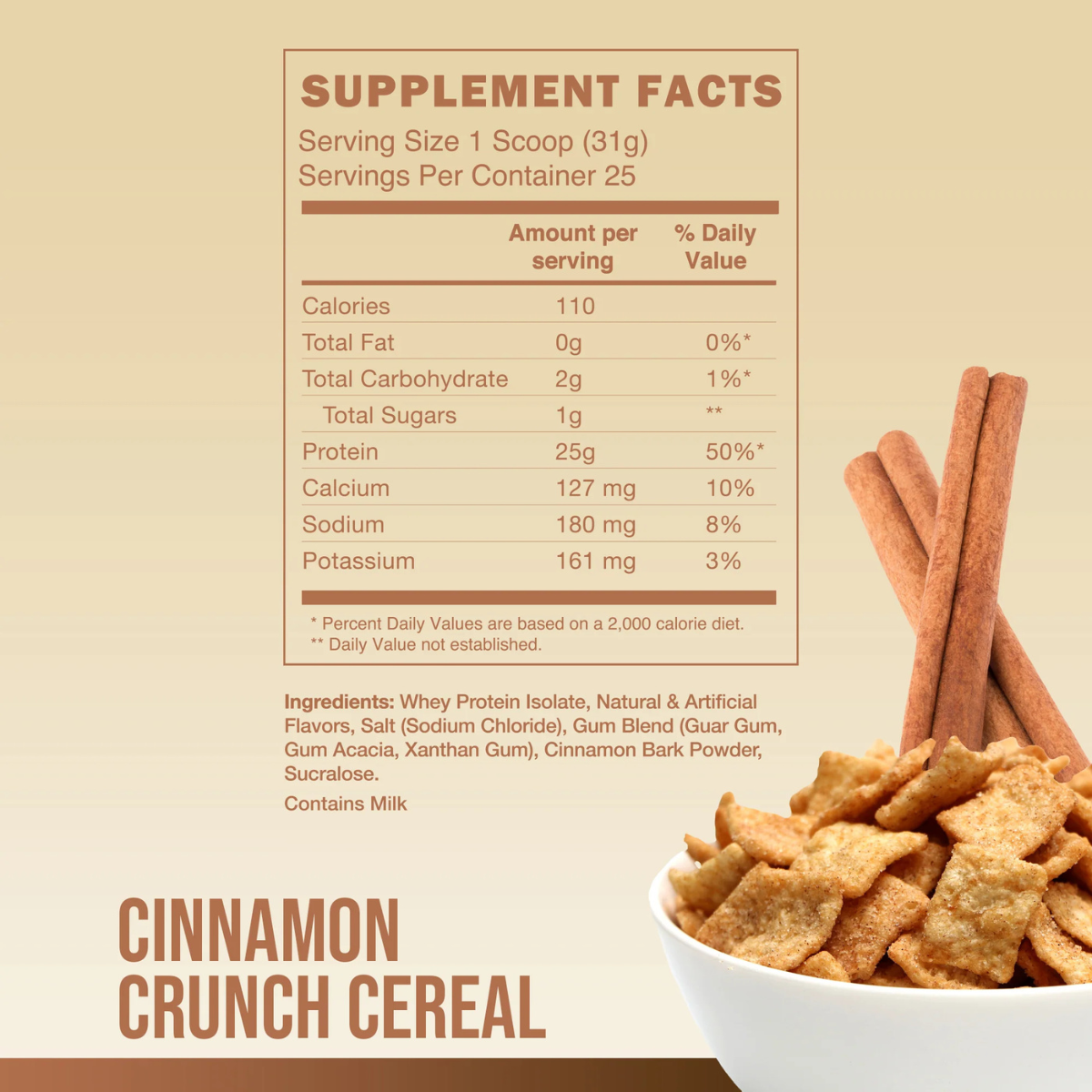 Raw CBUM Itholate Protein