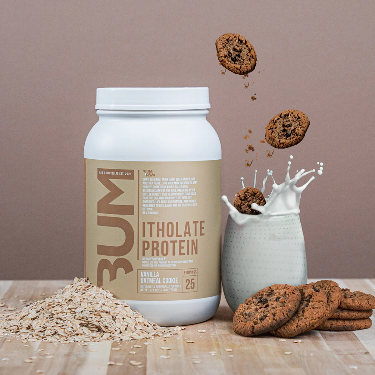 Raw CBUM Itholate Protein