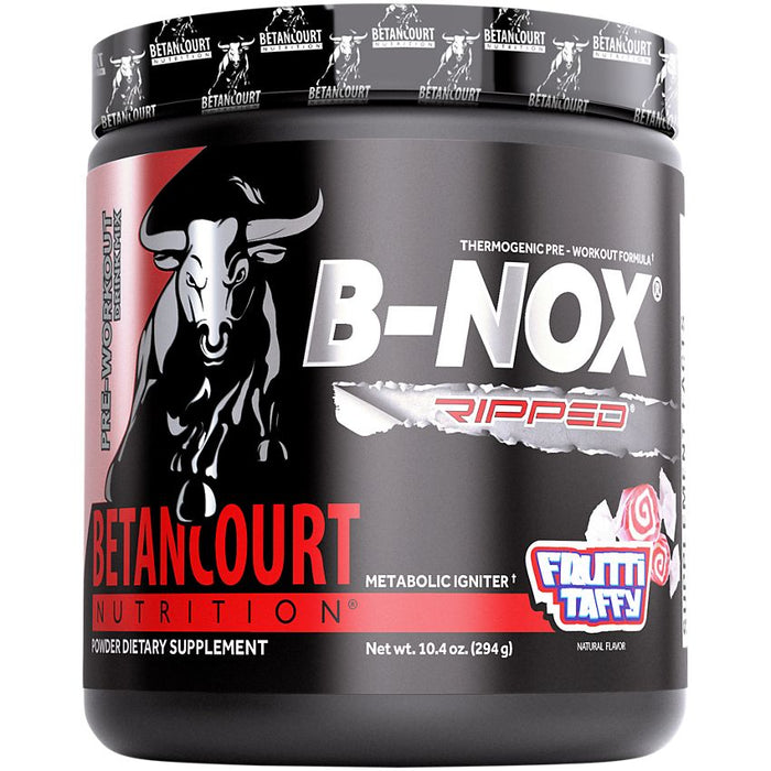 Betancourt Nutrition B-NOX Ripped Thermogenic Pre-Workout - Fruit Taffy