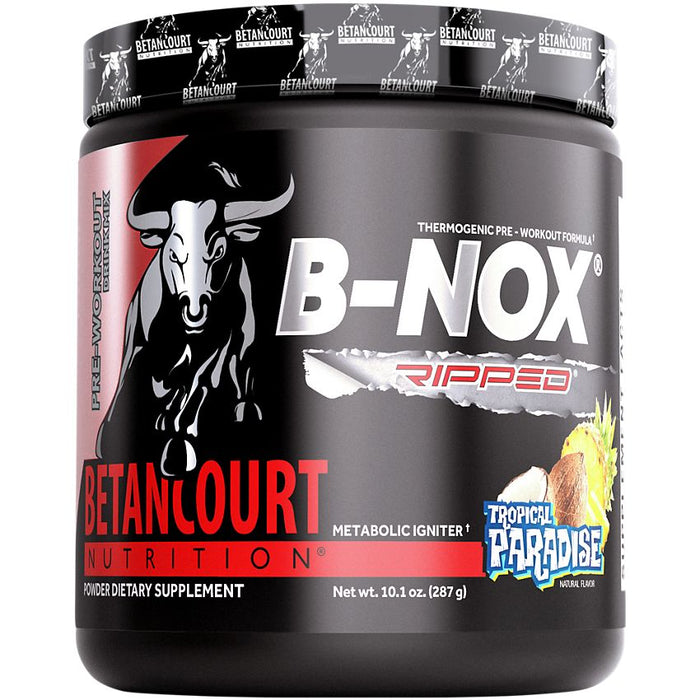 Betancourt Nutrition B-NOX Ripped Thermogenic Pre-Workout — Supplement ...