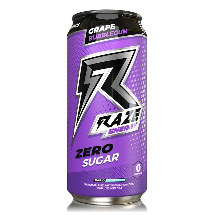 Raze Energy Drink Zero Sugar, 12 Pack — Supplement City USA