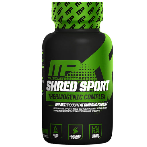 MusclePharm Shred Sport Fat Burner, 30 Servings