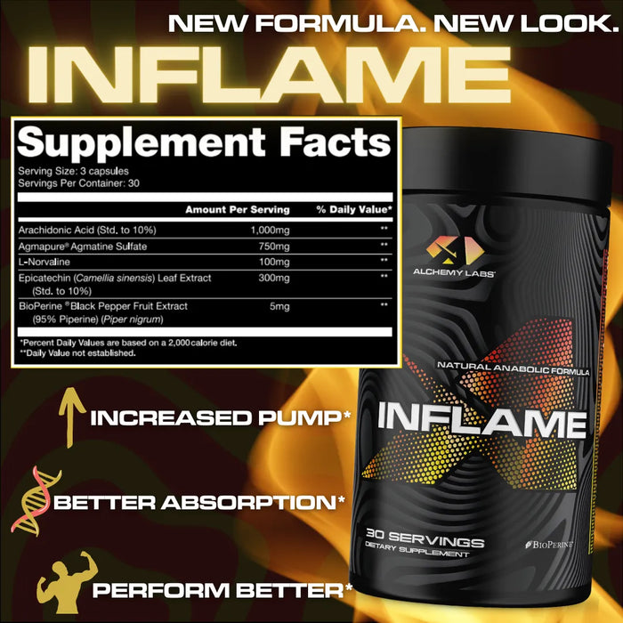 Alchemy Labs Inflame Supplement Facts