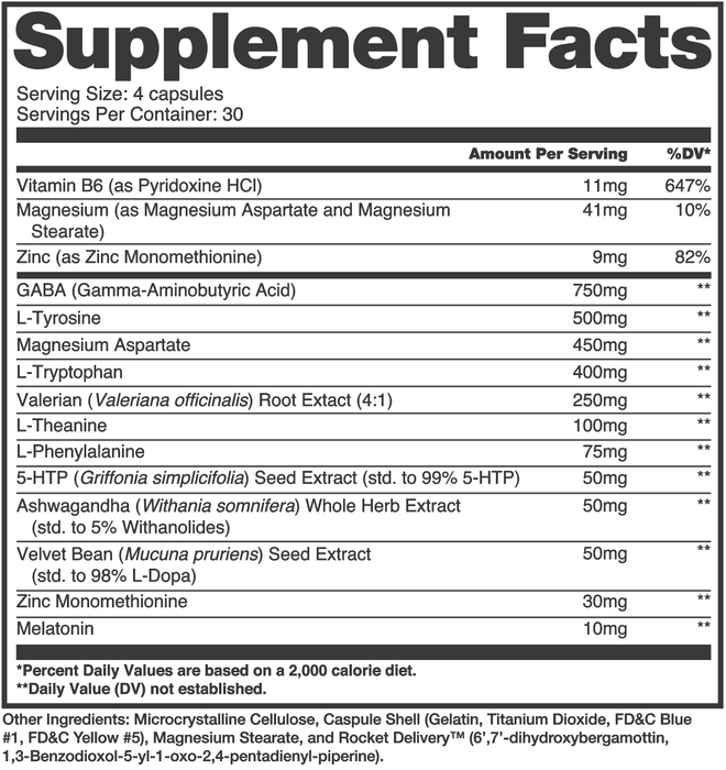 Alchemy Labs Wavelength Supplement Facts