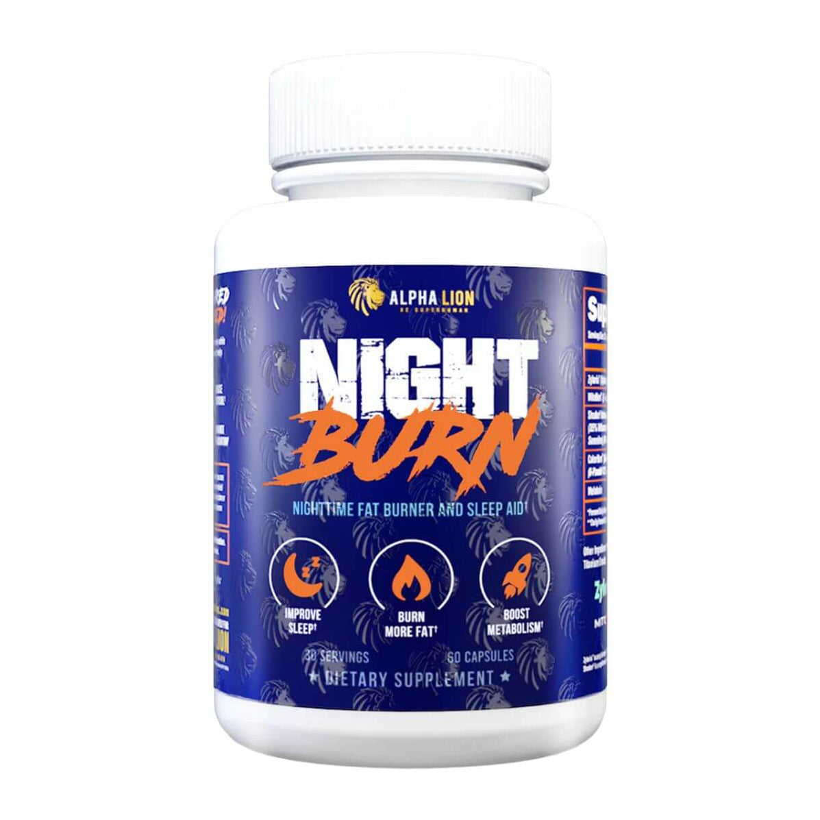 Alpha Lion Night Burn Nighttime Fat Burner — Supplement City USA