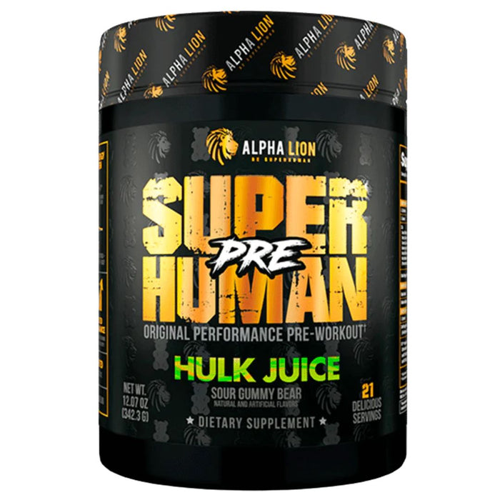 Alpha Lion Superhuman Pre-Workout, 42 Servings - Hulk Juice