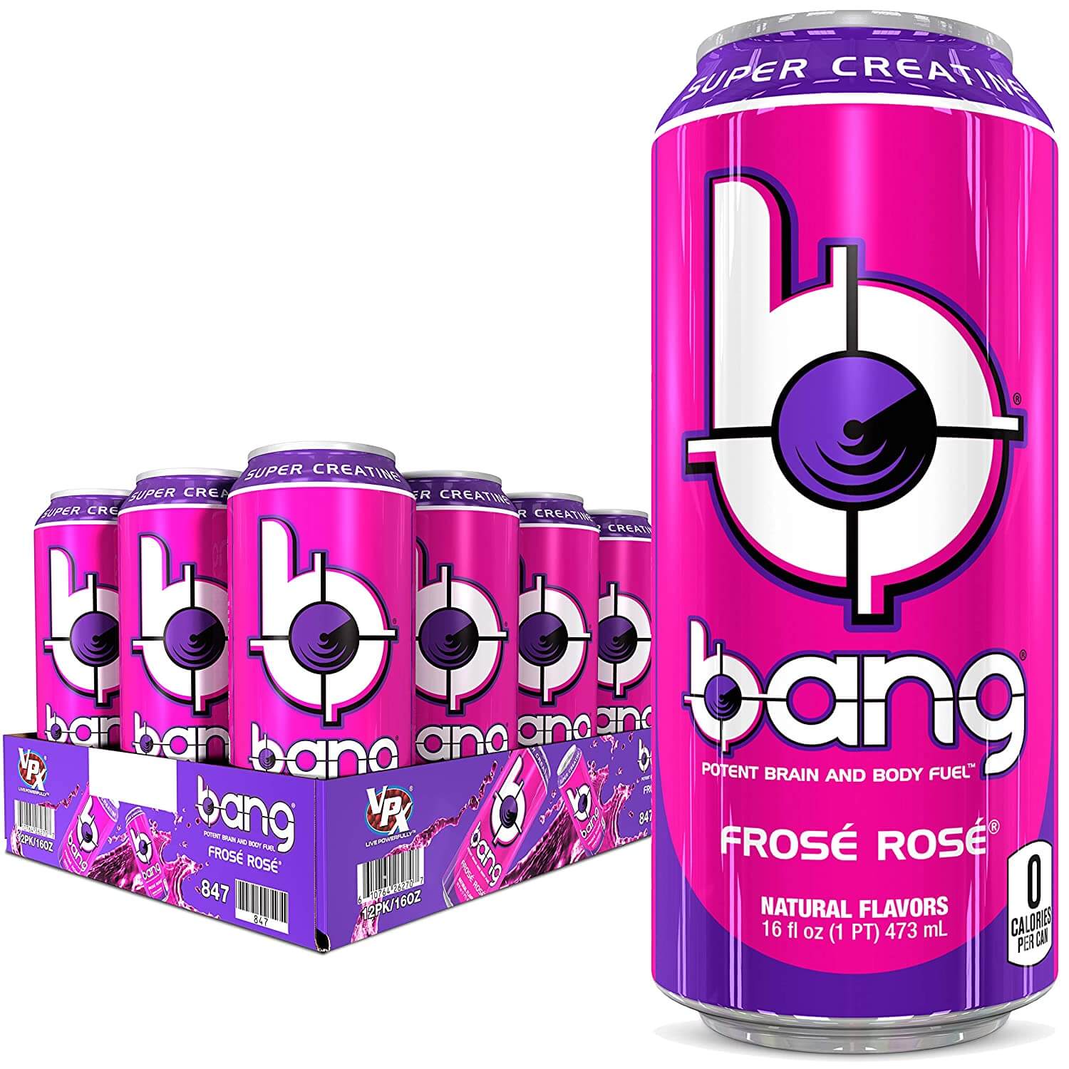 BANG Energy Drink,12 Pack – Supplement City USA