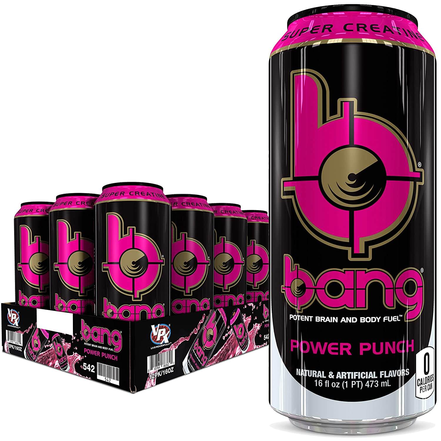 BANG Energy Drink,12 Pack – Supplement City USA
