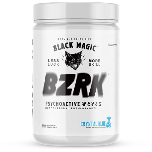 Black Magic Supply BZRK Pre-Workout - 25 Servings - Crystal Blue