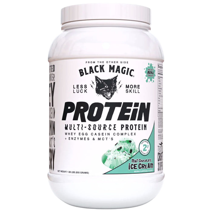 Black Magic Supply Multi-Source Protein Powder - Mint Chocolate 25 Servings